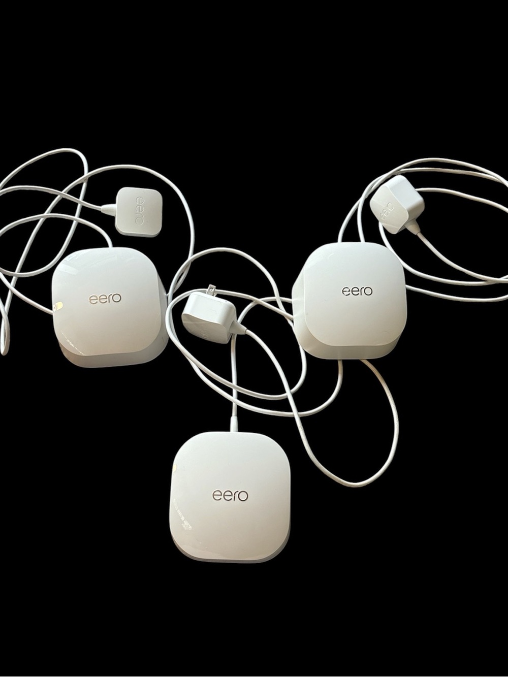 eero 6 Dual-Band Mesh Wi-Fi 6 System (3-Pack) – 1 Router + 2 Extenders